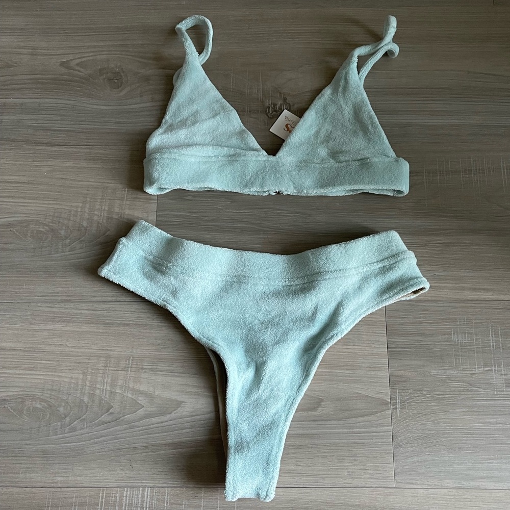 Frankies Bikinis Claire Top & Bottom SET